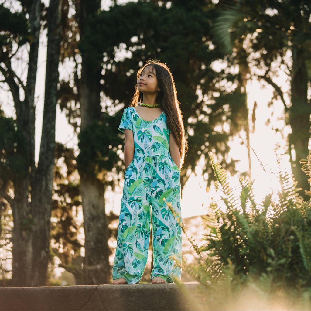 Backyard Oasis Bamboo Jumpsuit