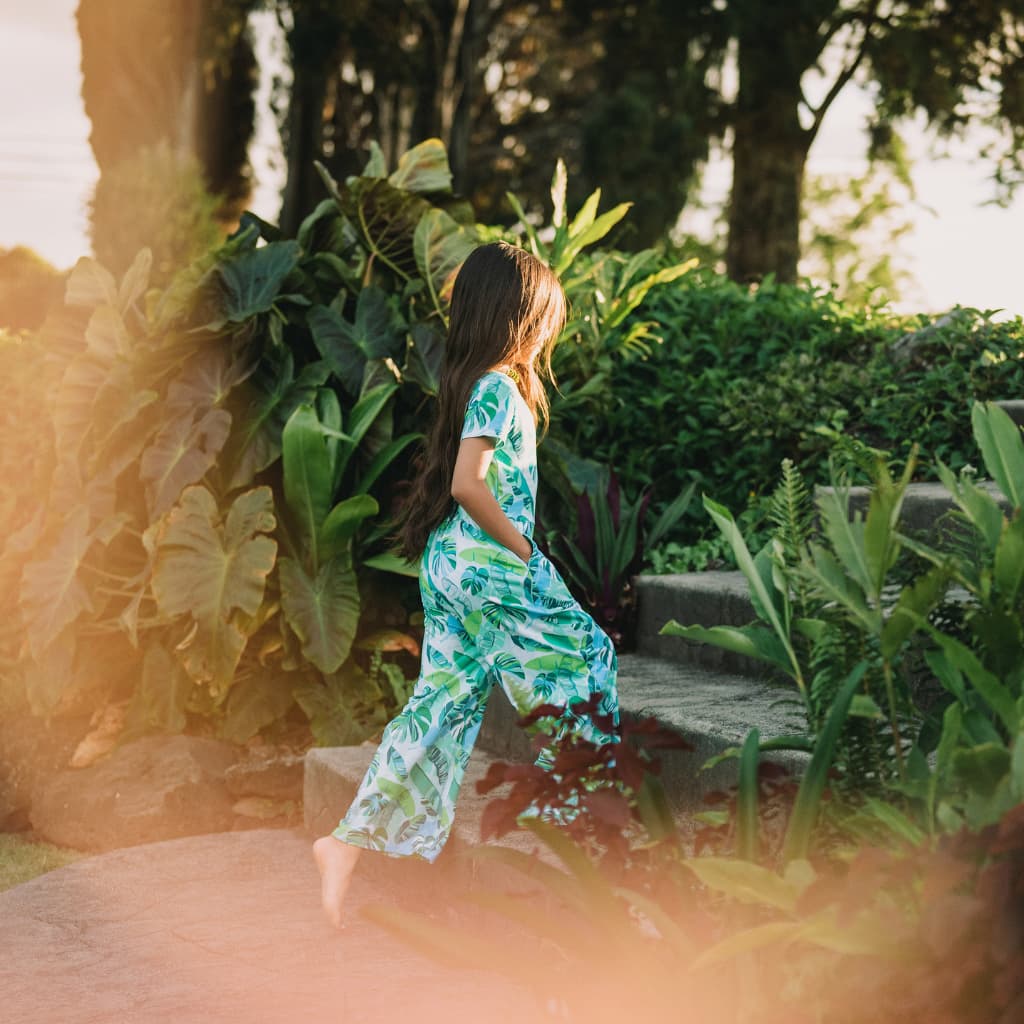 Backyard Oasis Bamboo Jumpsuit