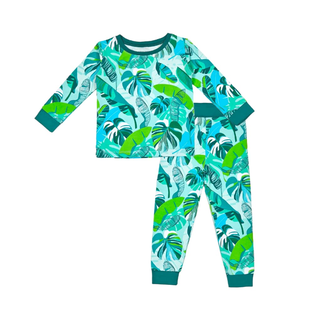 Backyard Oasis Long Bamboo Pajamas