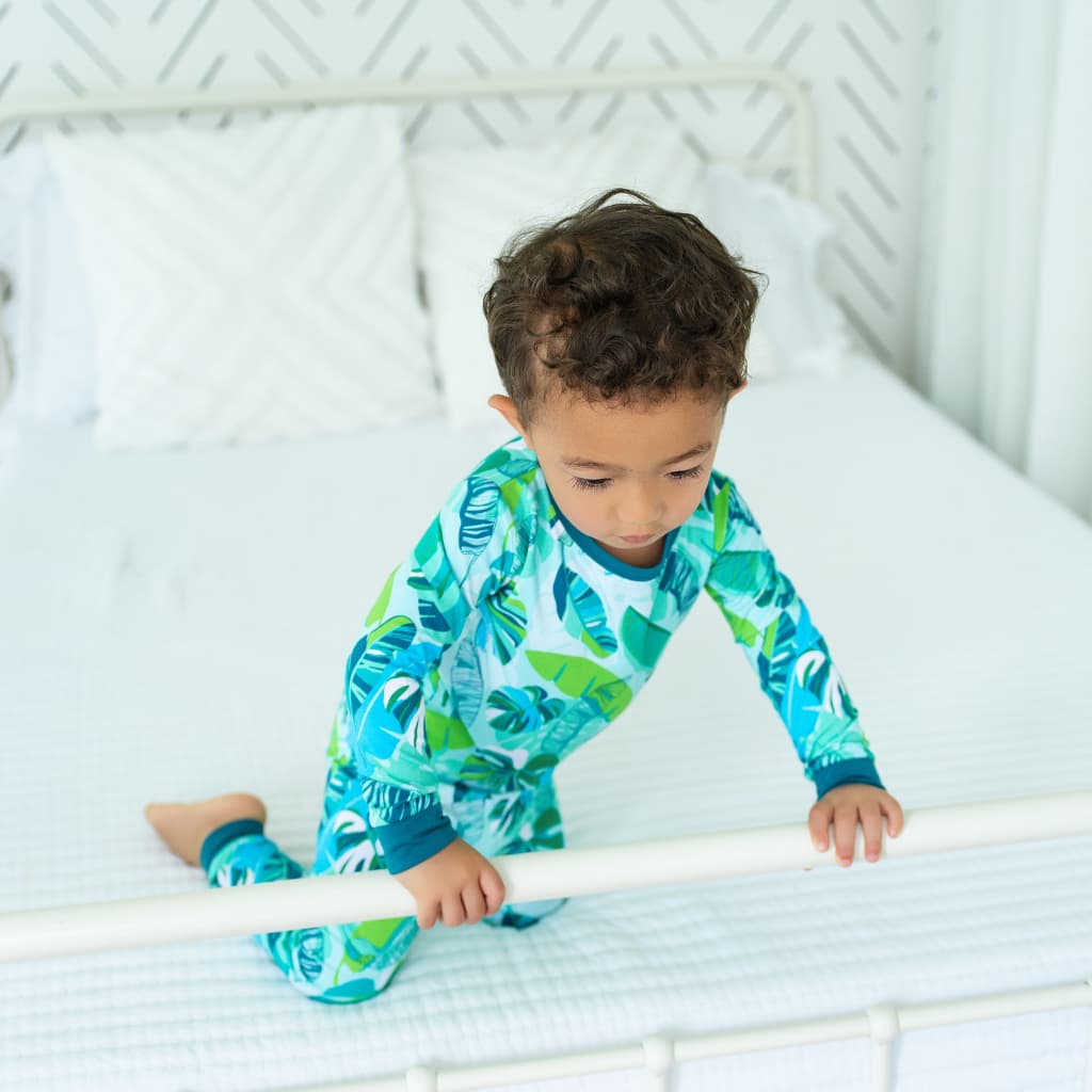 Backyard Oasis Long Bamboo Pajamas