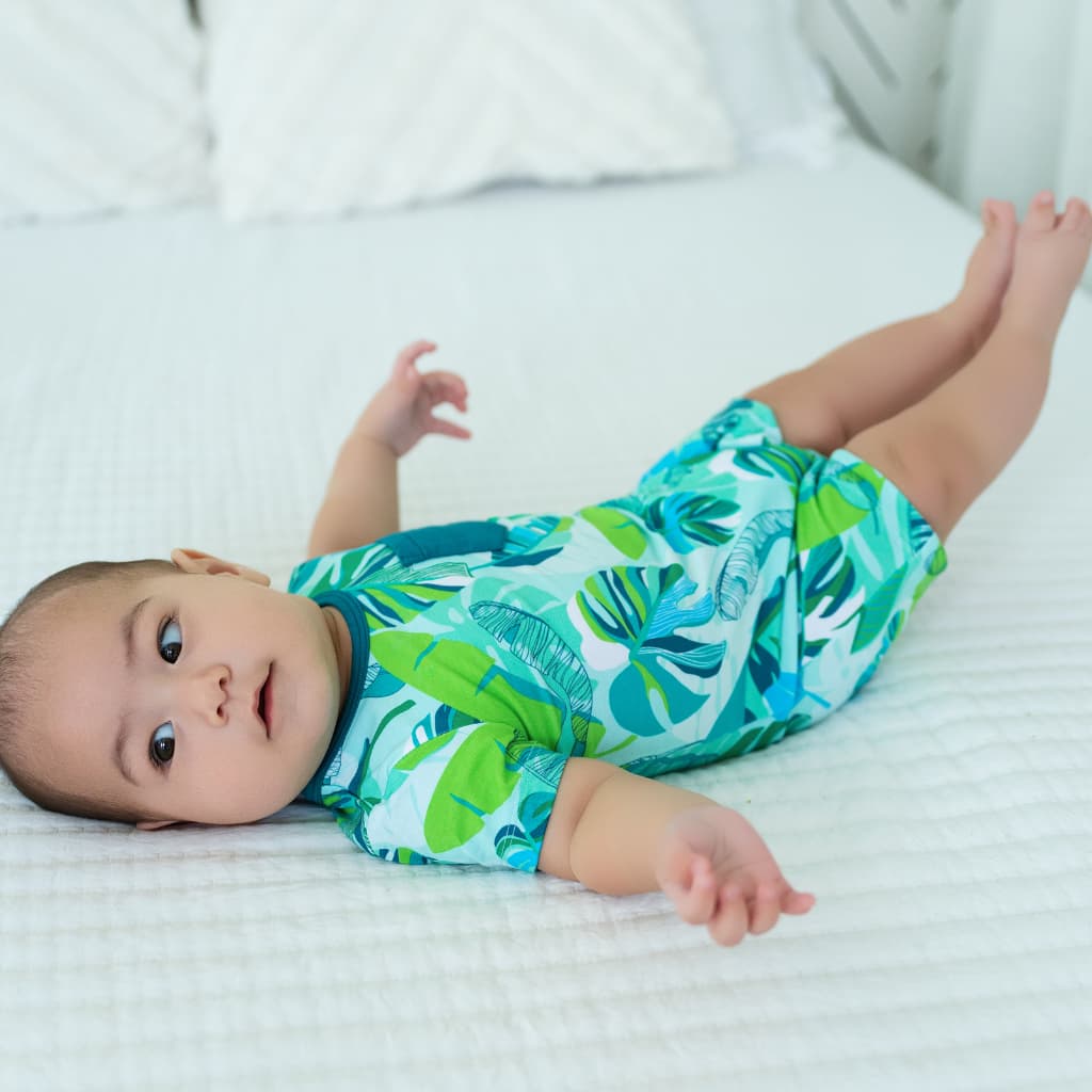 Backyard Oasis Shortie Bamboo Romper