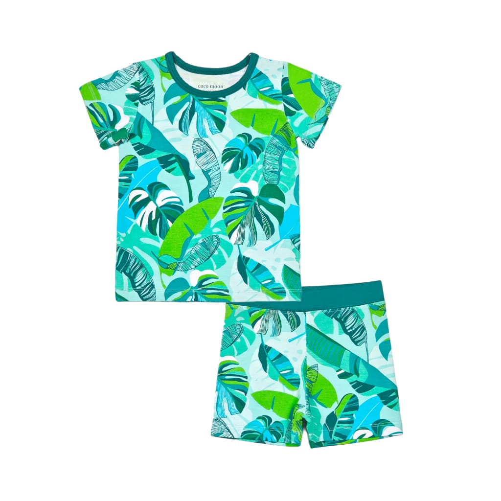 Backyard Oasis Short Bamboo Pajamas