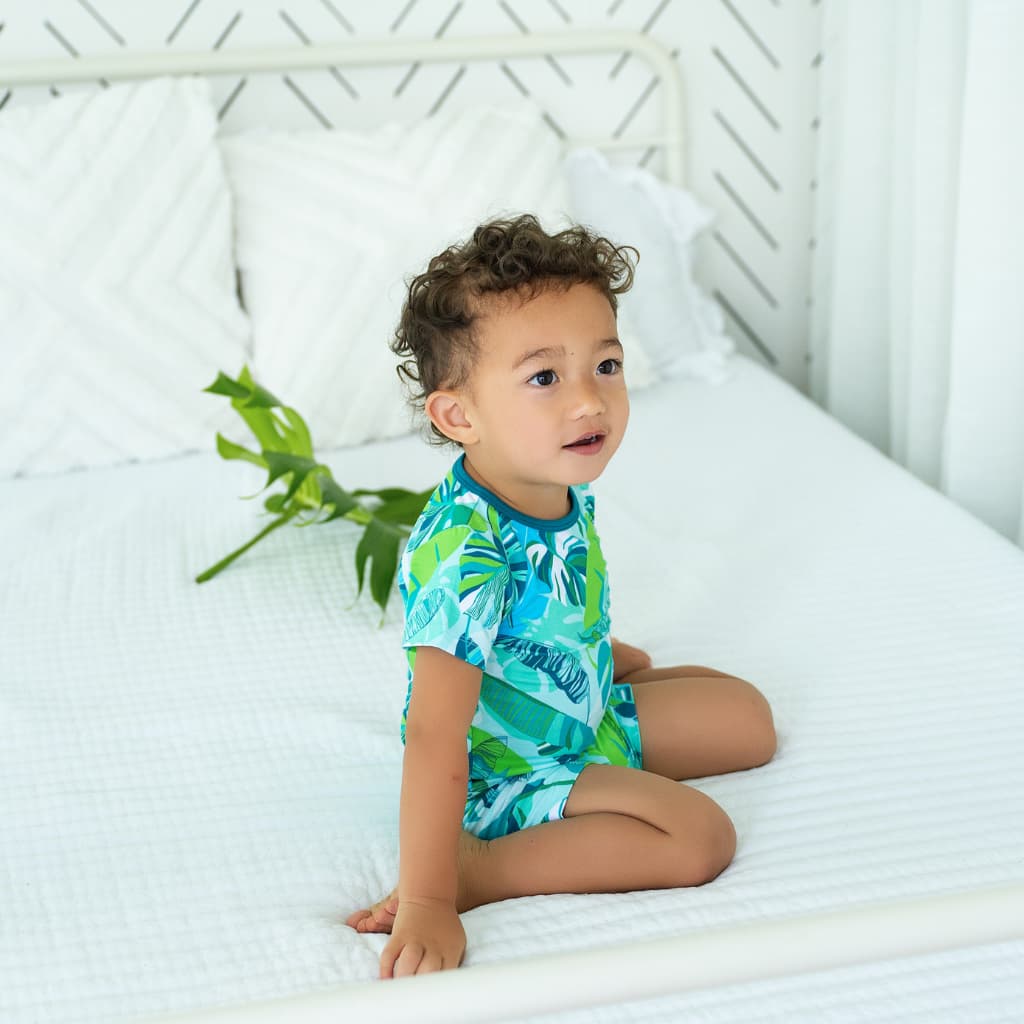 Backyard Oasis Short Bamboo Pajamas