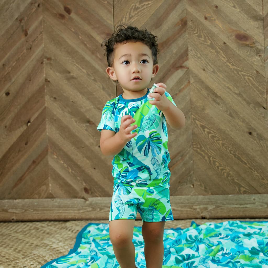 Backyard Oasis Short Bamboo Pajamas