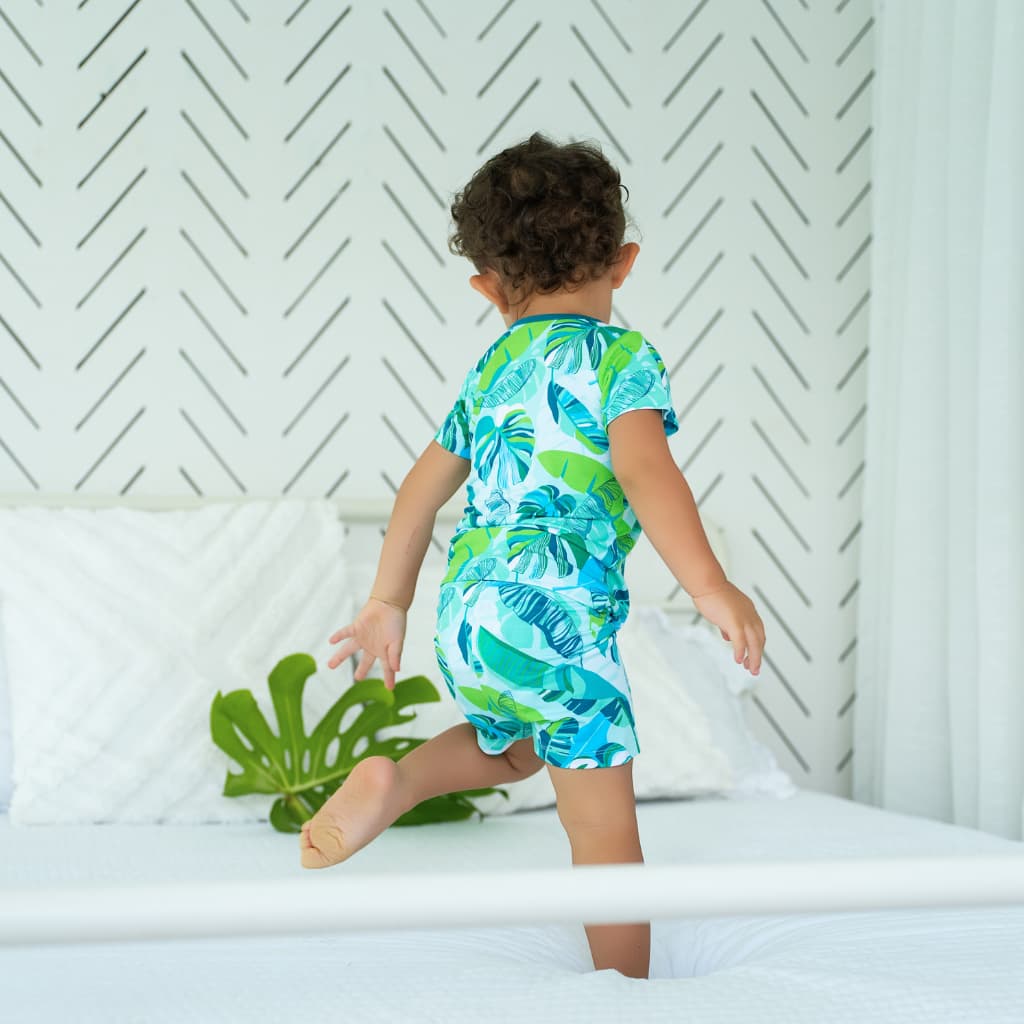 Backyard Oasis Short Bamboo Pajamas