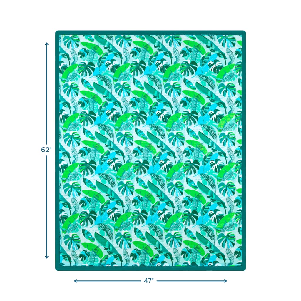 Backyard Oasis Throw Blanket