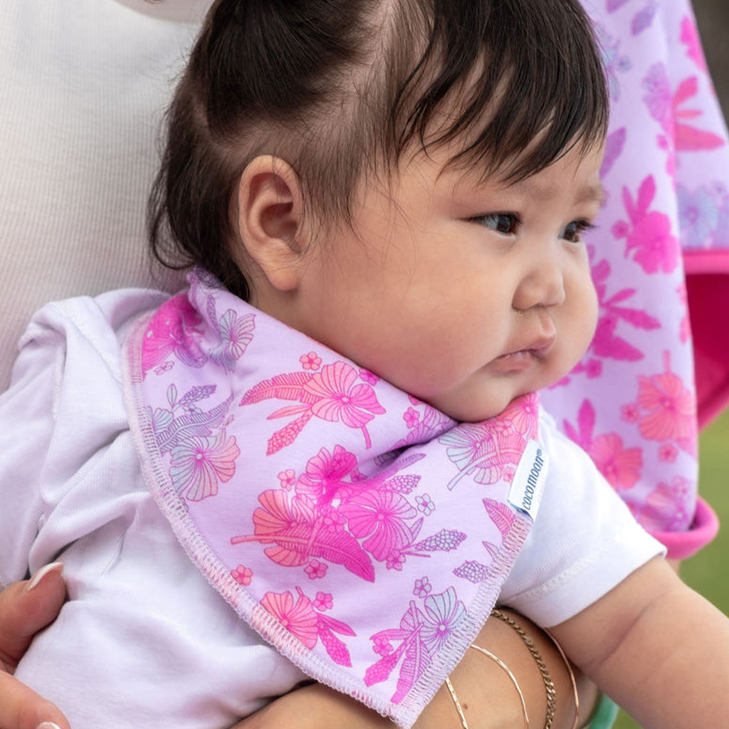 Cotton Candy Garden Bib