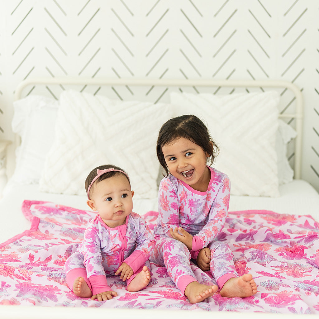 Cotton Candy Garden Baby Quilt