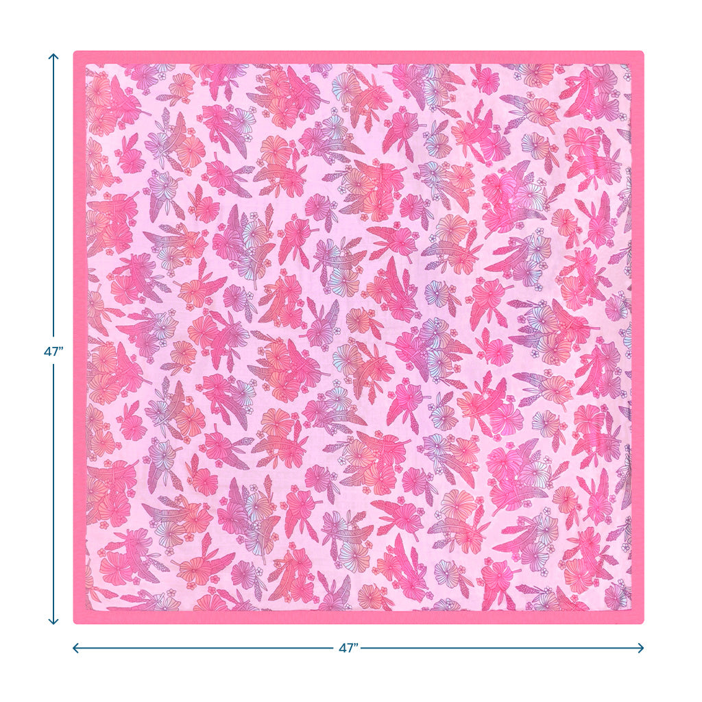 Cotton Candy Garden Baby Quilt