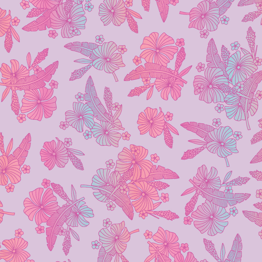 Cotton Candy Garden Baby Quilt