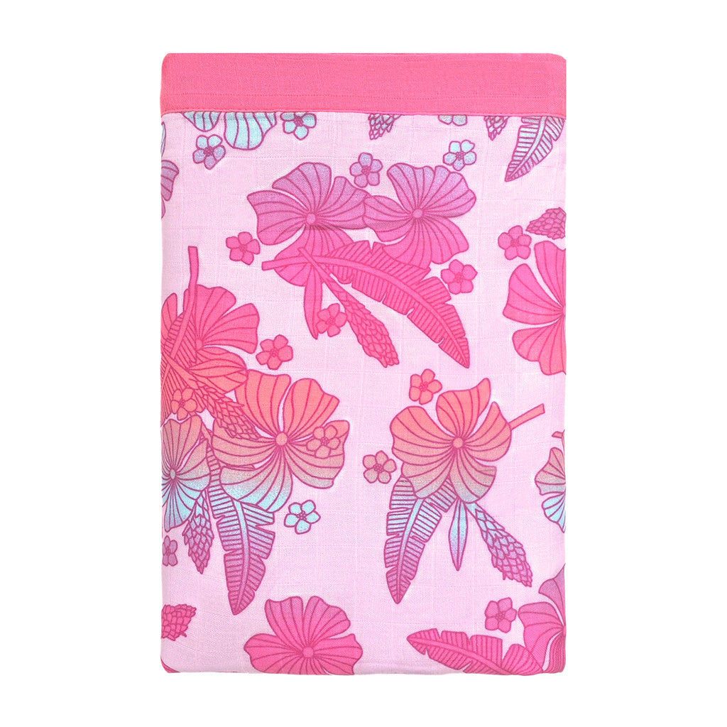 Cotton Candy Garden Throw Blanket