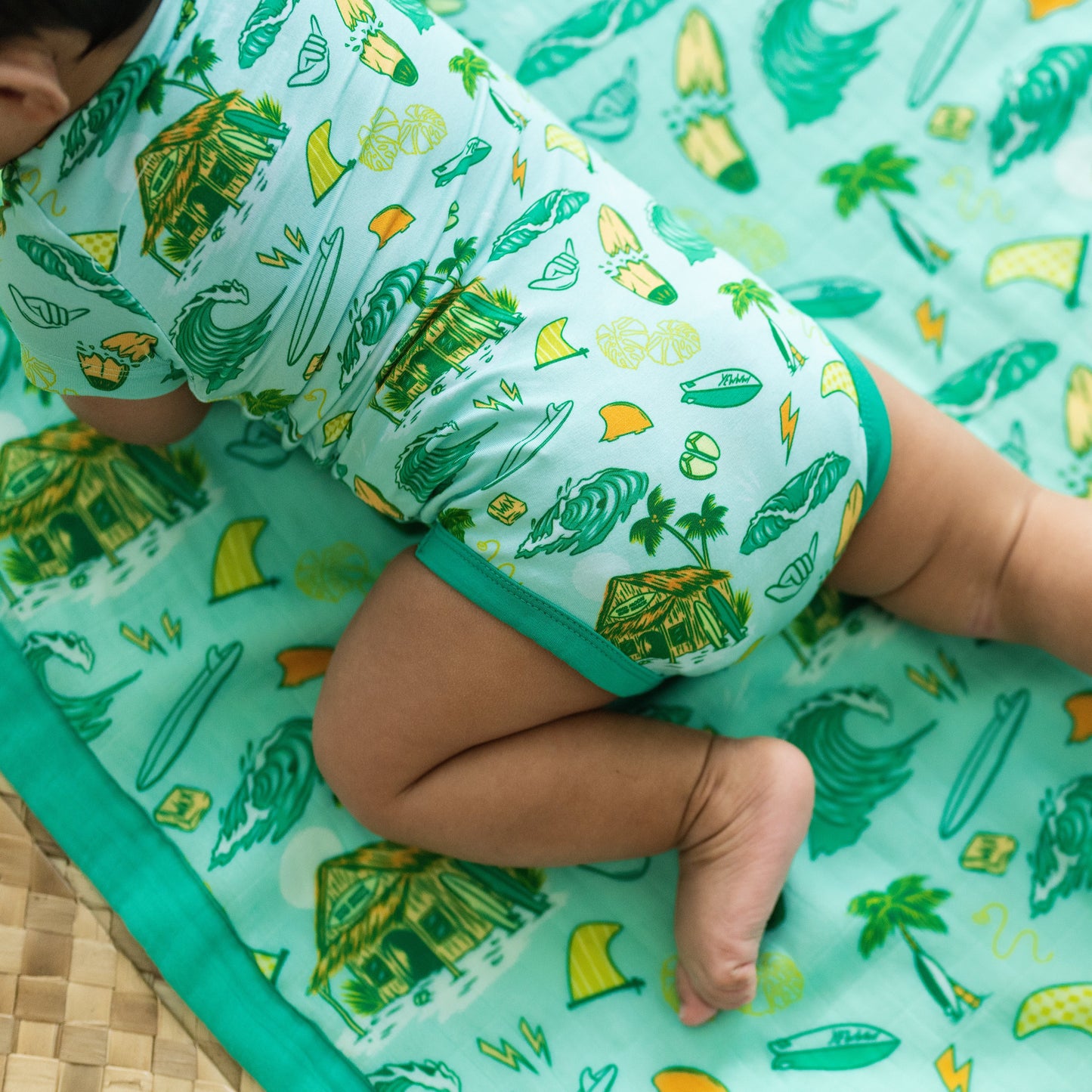 Golden Swell Bamboo Onesie
