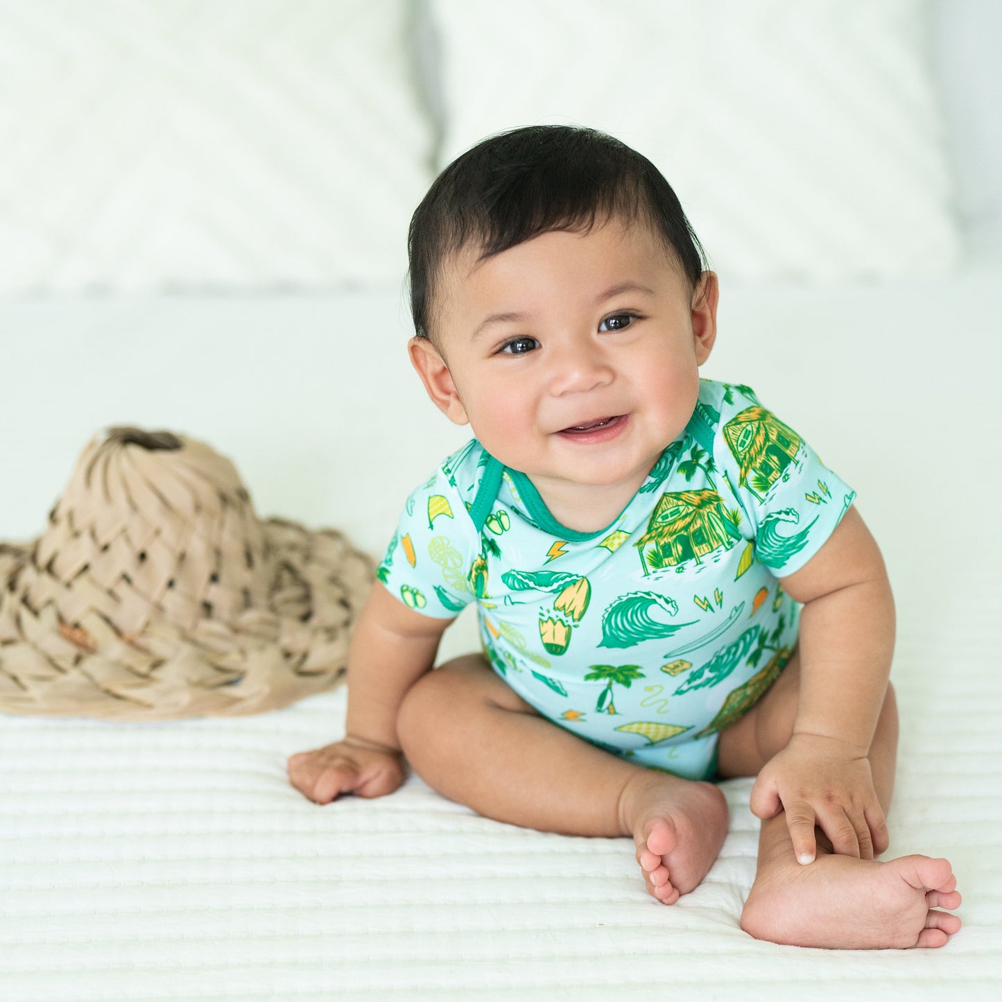 Golden Swell Bamboo Onesie