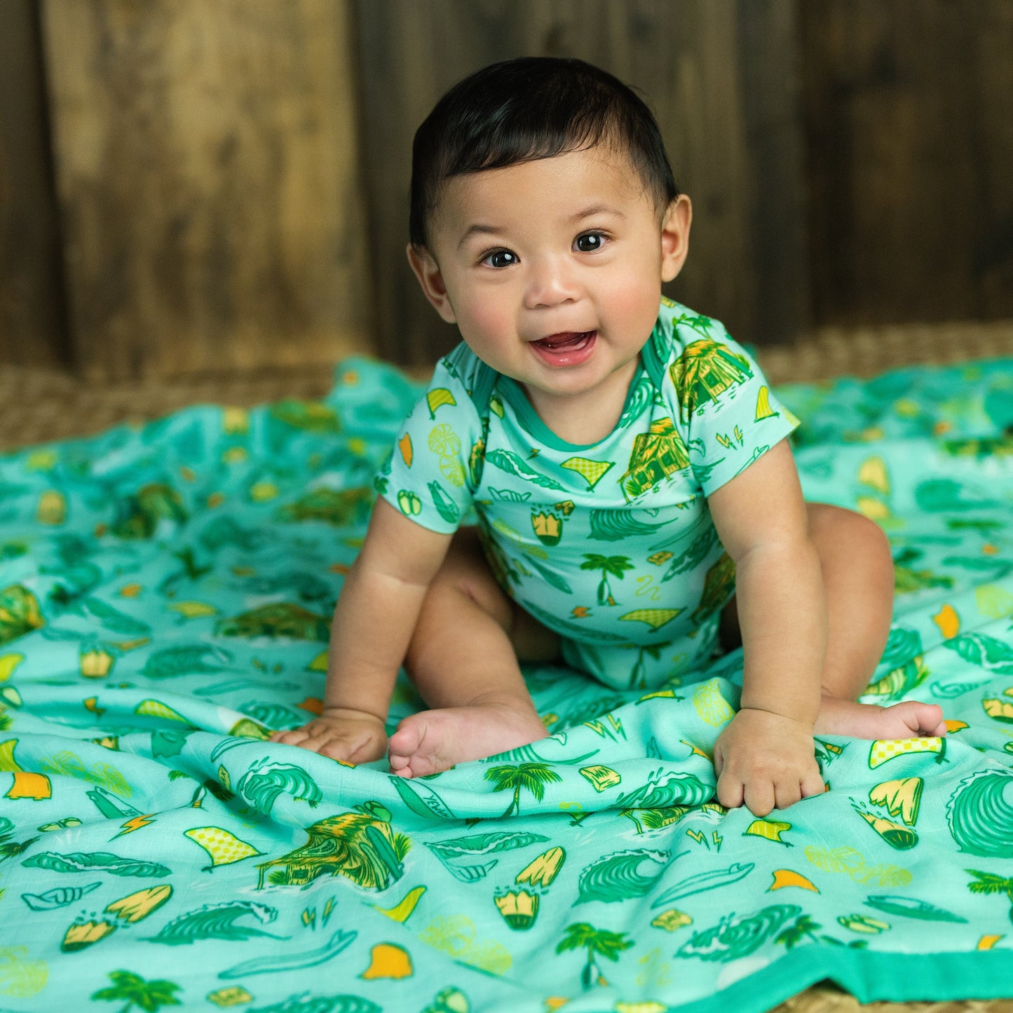 Golden Swell Baby Quilt