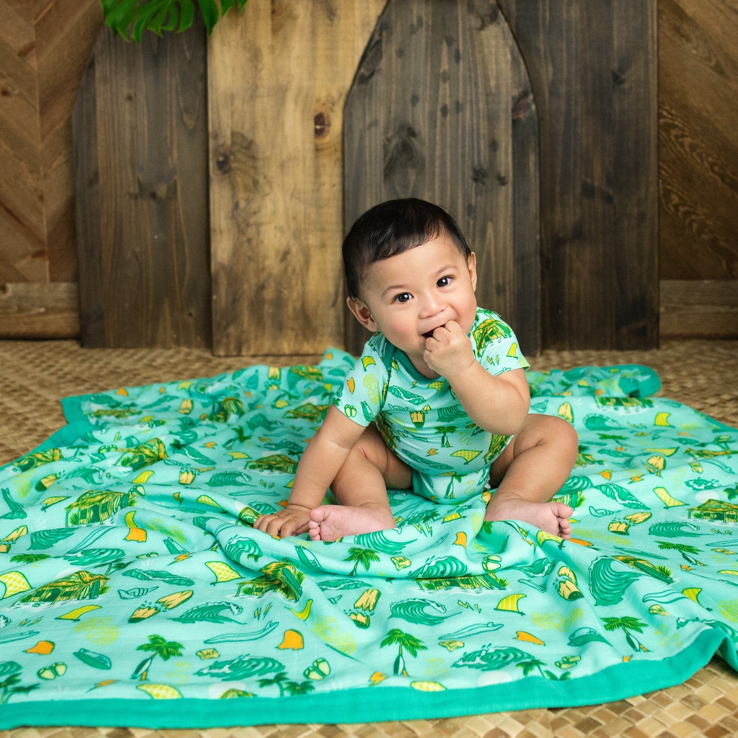 Golden Swell Baby Quilt
