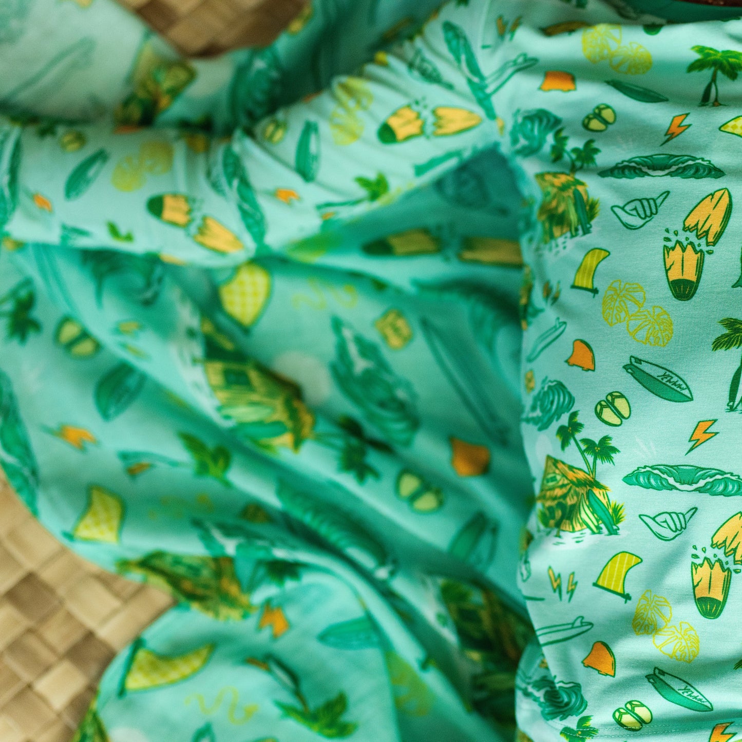 Golden Swell Muslin Swaddle Blanket