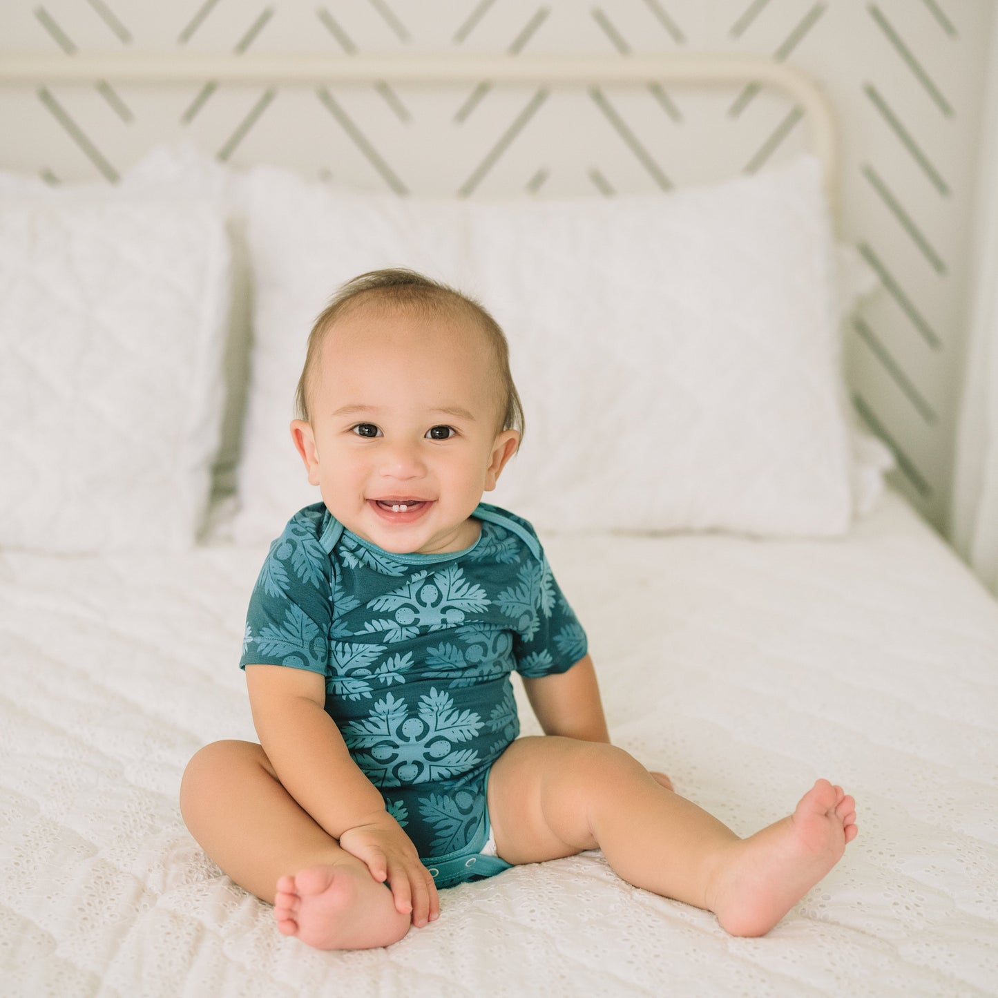 ʻUlu Grove Bamboo Onesie
