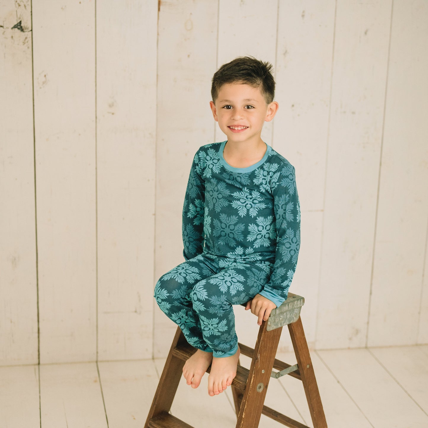 ʻUlu Grove Long Bamboo Pajamas