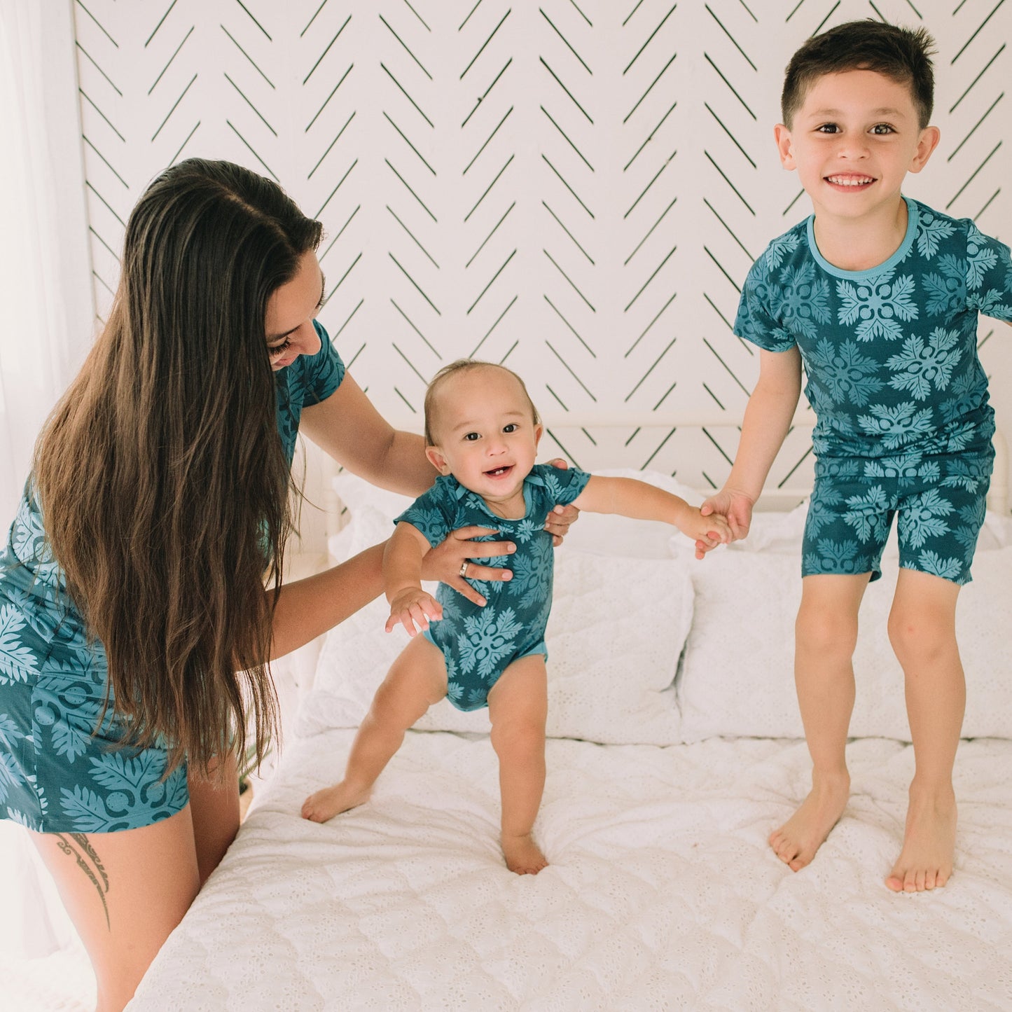 ʻUlu Grove Bamboo Onesie