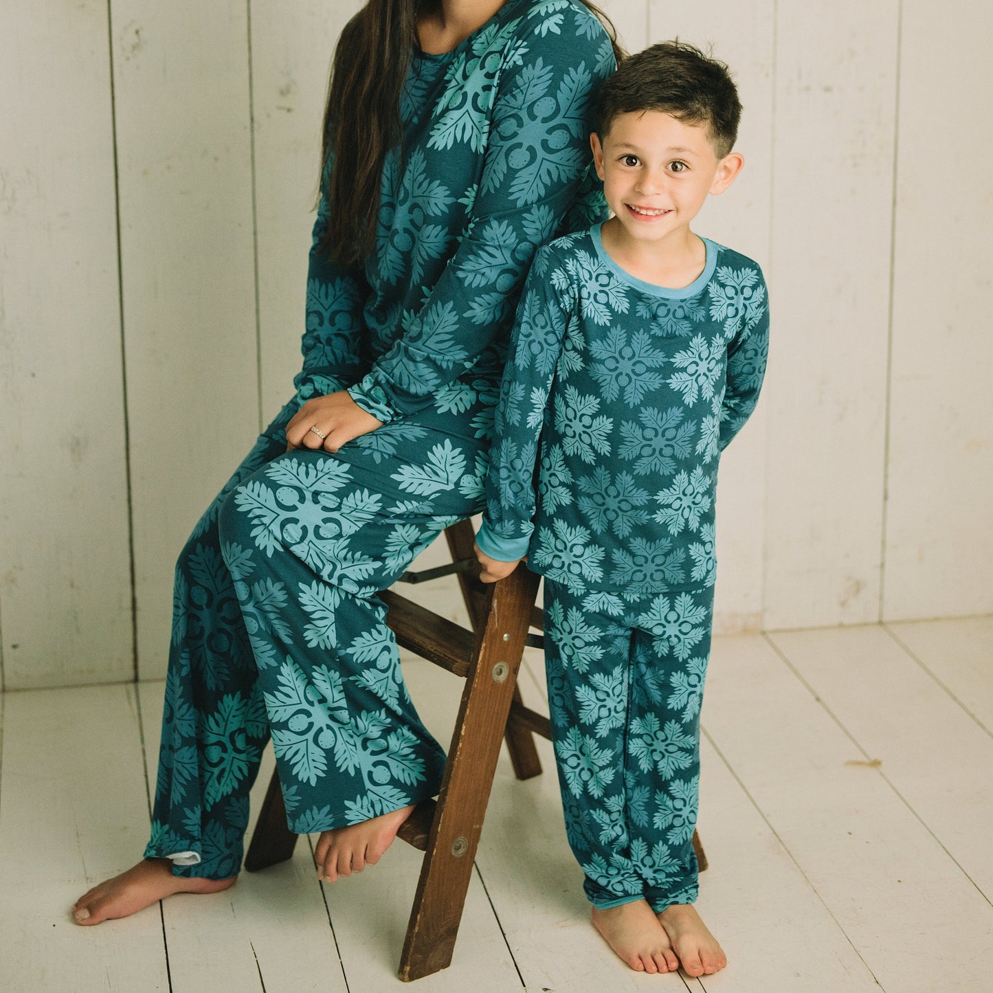 ʻUlu Grove Long Bamboo Pajamas