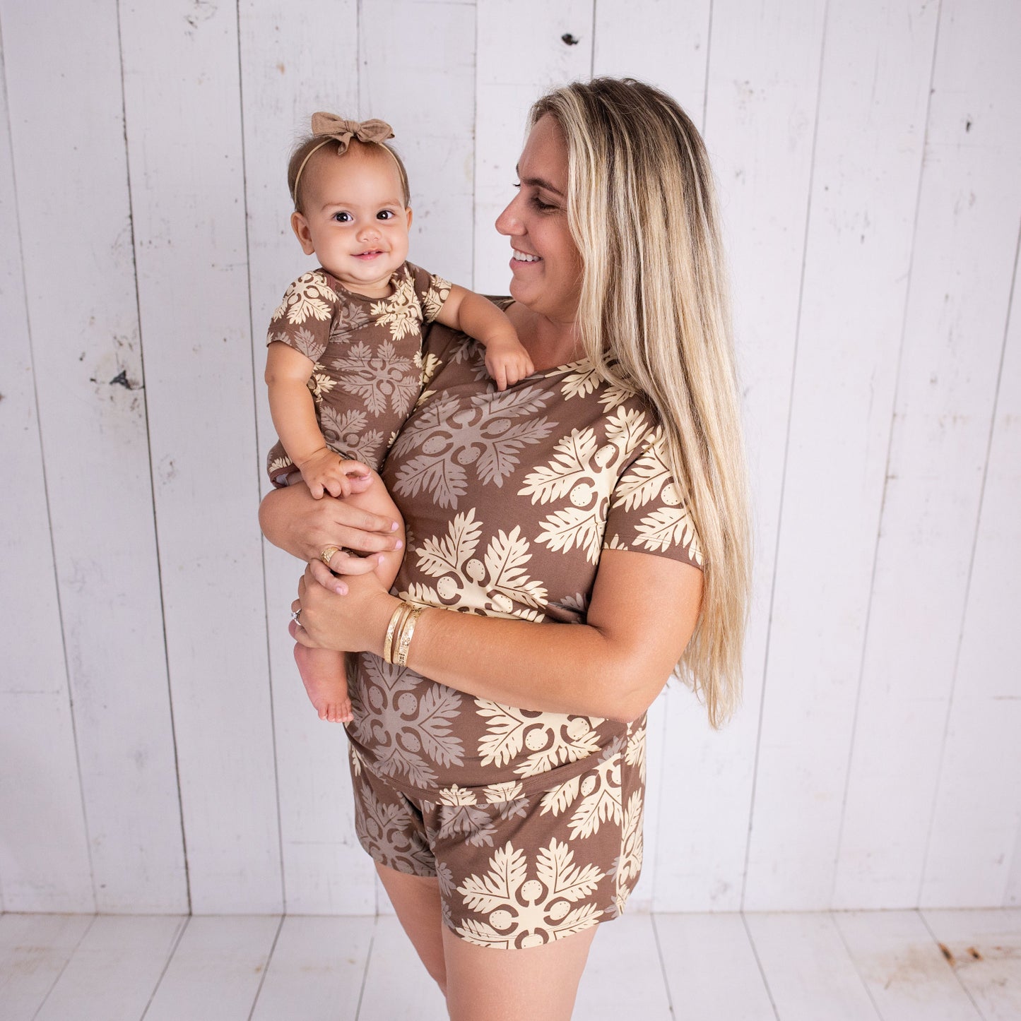 ʻUlu Spice Women's Short Bamboo Pajamas