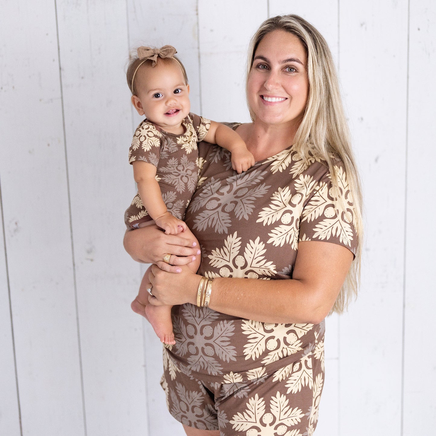 ʻUlu Spice Women's Short Bamboo Pajamas