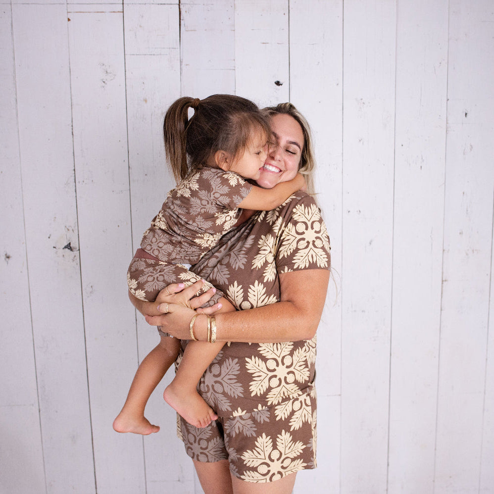 ʻUlu Spice Short Bamboo Pajamas