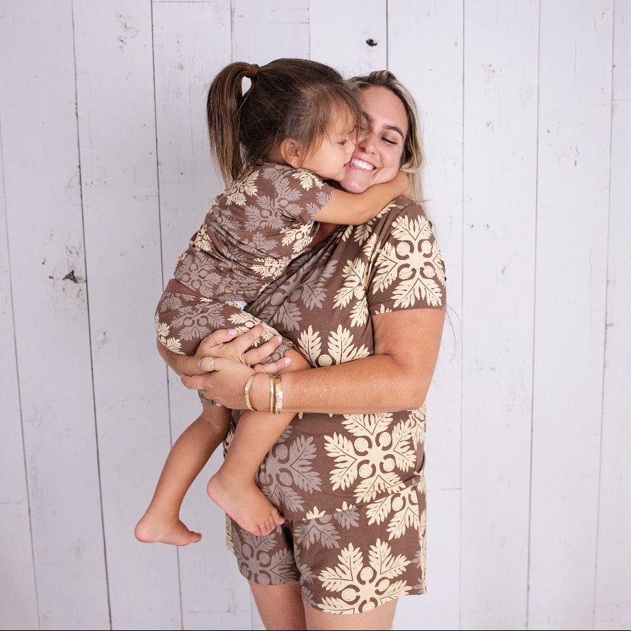 ʻUlu Spice Women's Short Bamboo Pajamas