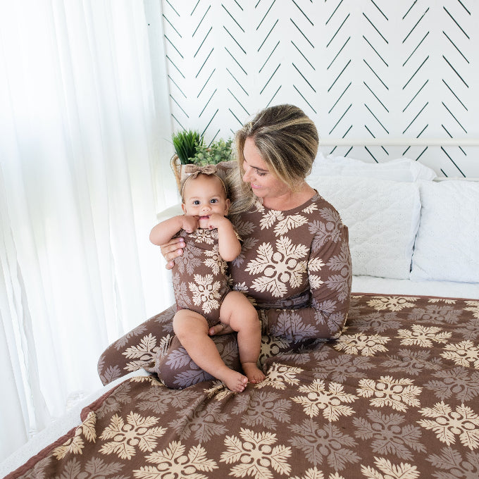 ʻUlu Spice Women's Long Bamboo Pajamas