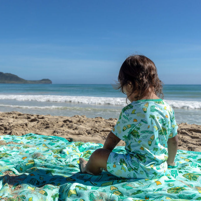 Golden Swell Throw Blanket
