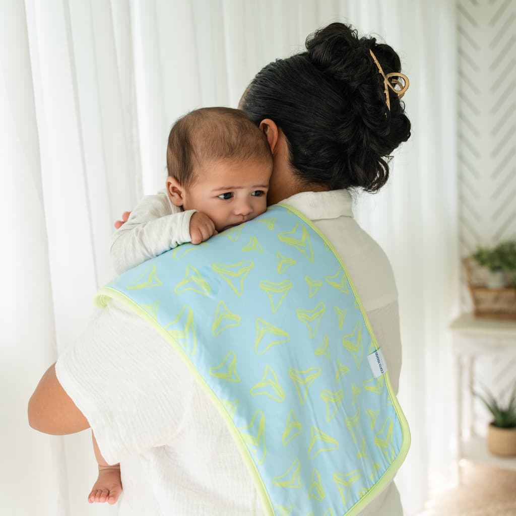 Electric Bite Burp Cloth