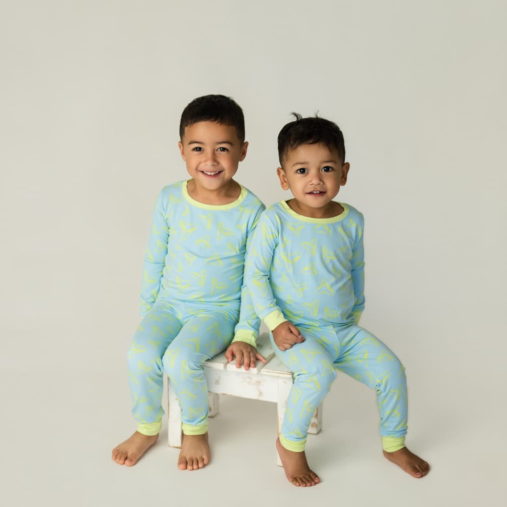 Electric Bite Long Bamboo Pajamas