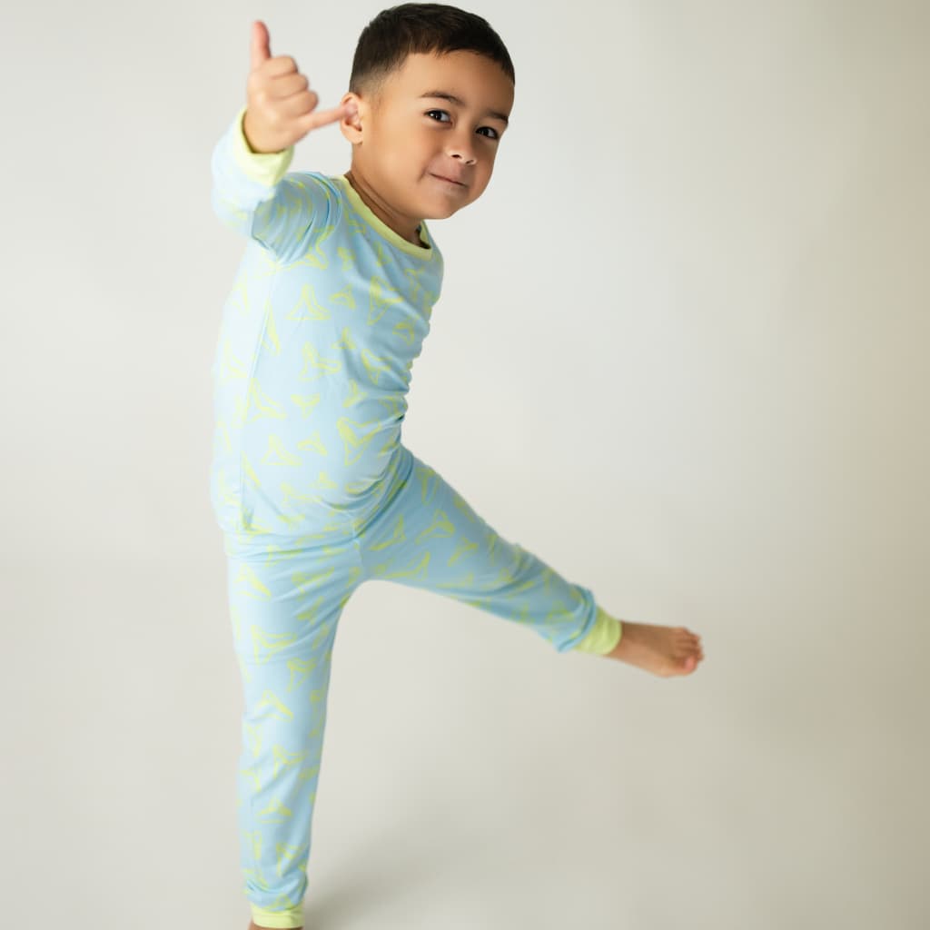 Electric Bite Long Bamboo Pajamas