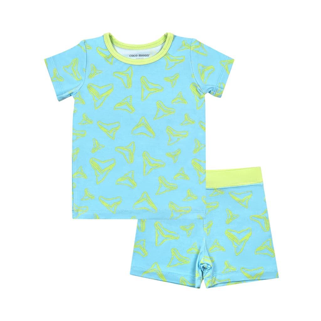 Electric Bite Short Bamboo Pajamas