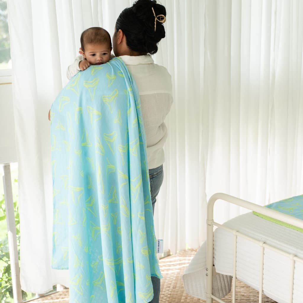 Electric Bite Muslin Swaddle Blanket