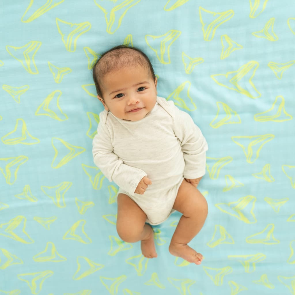 Electric Bite Muslin Swaddle Blanket