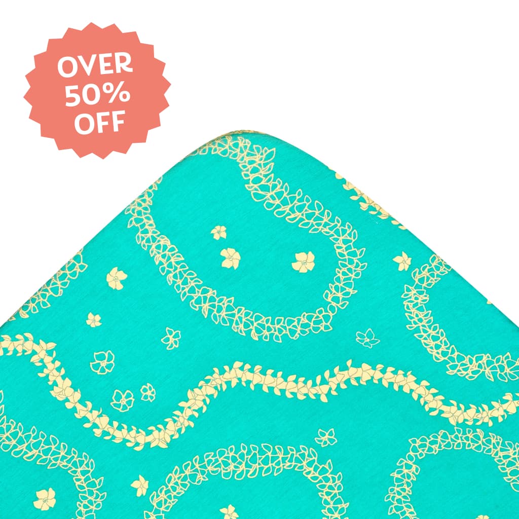 Golden Lei Bamboo Crib Sheet