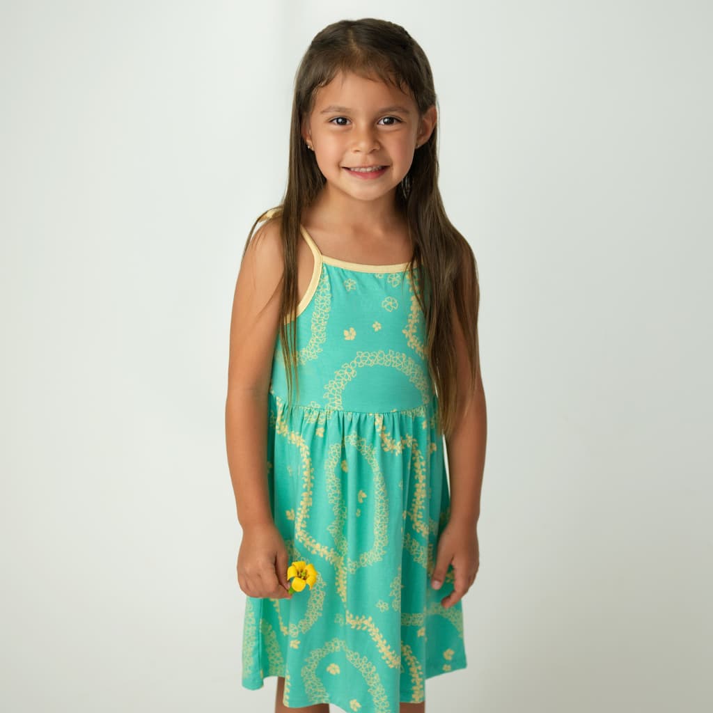 Golden Lei Bamboo Dress