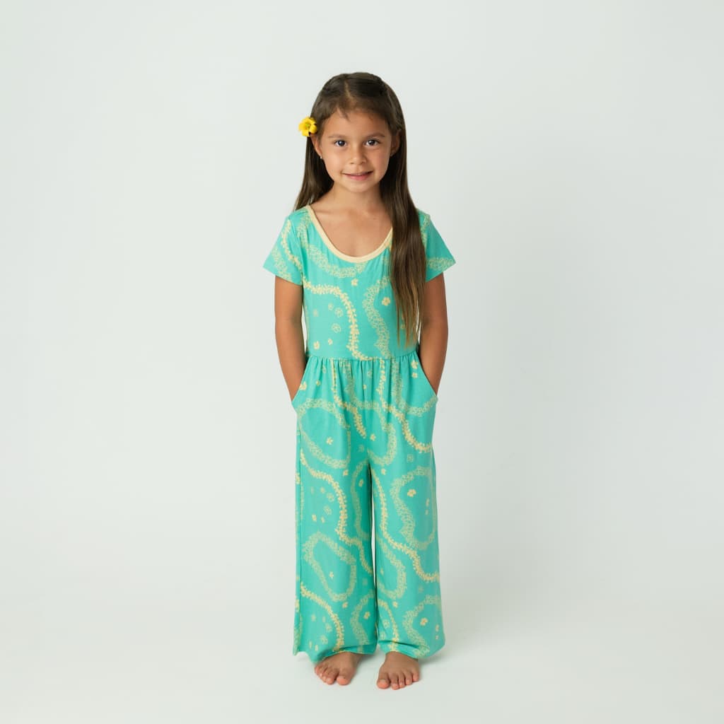 Golden Lei Bamboo Jumpsuit