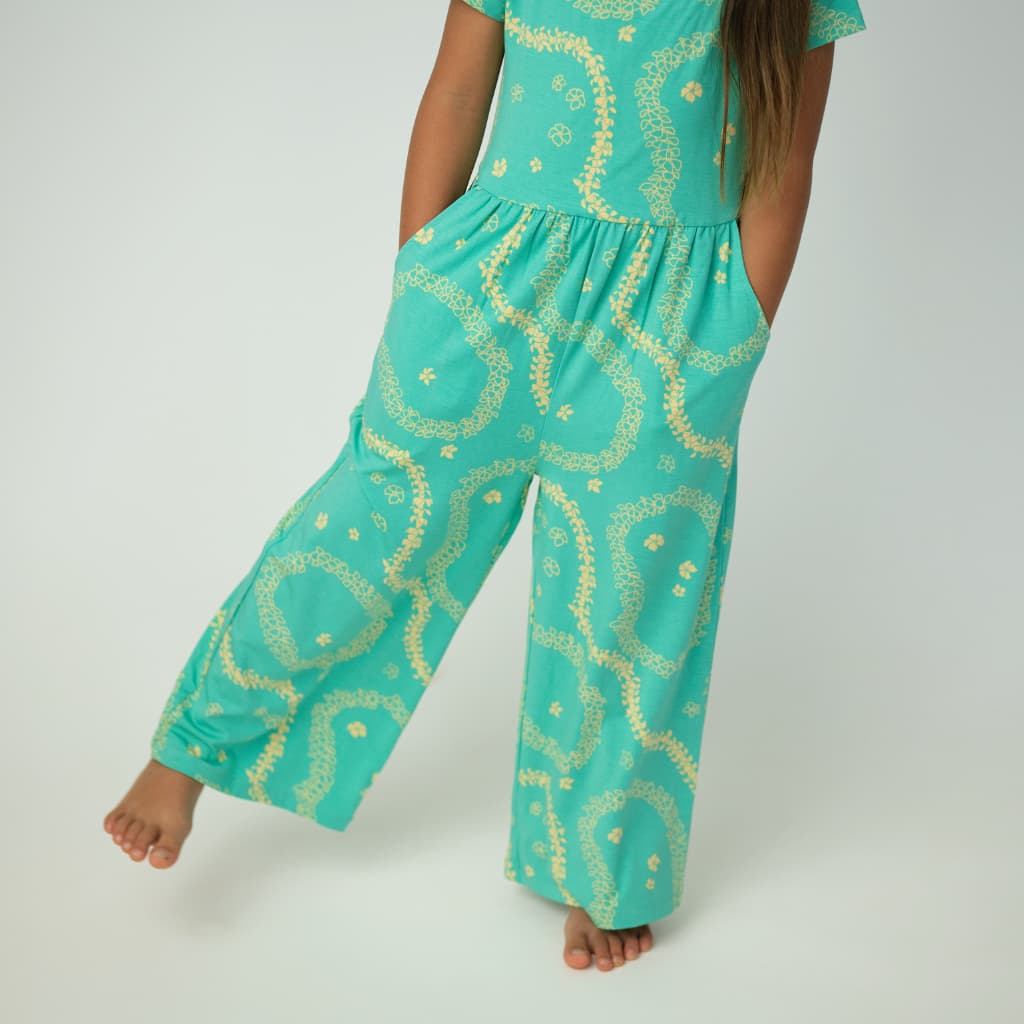 Golden Lei Bamboo Jumpsuit