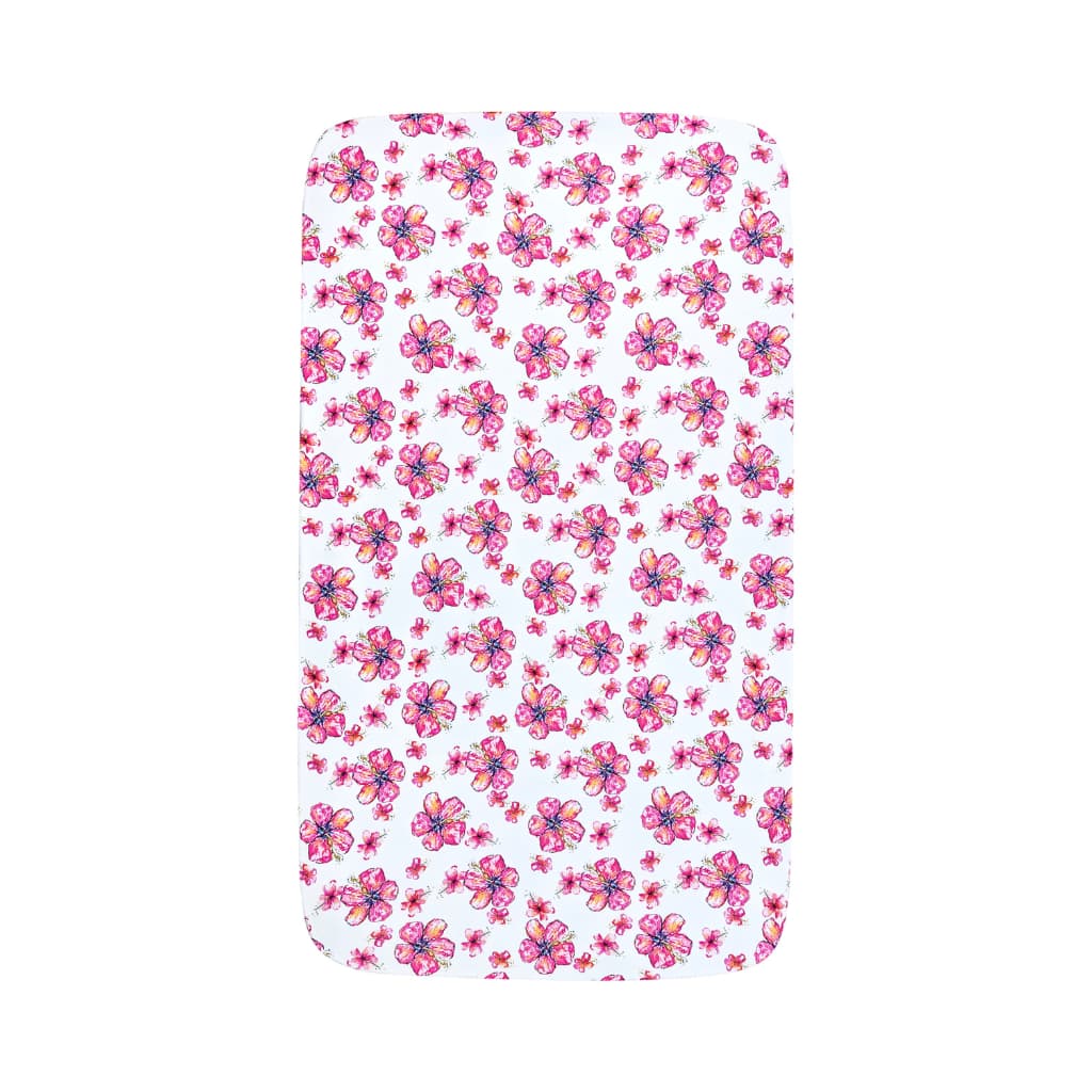Hibiscus Kiss Bamboo Crib Sheet