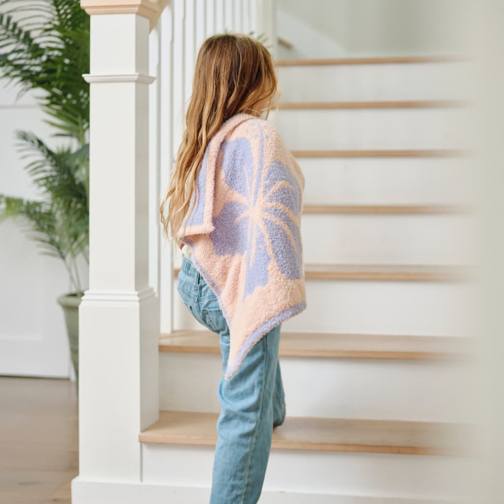 Hibiscus Lullaby Mini Bliss Blanket