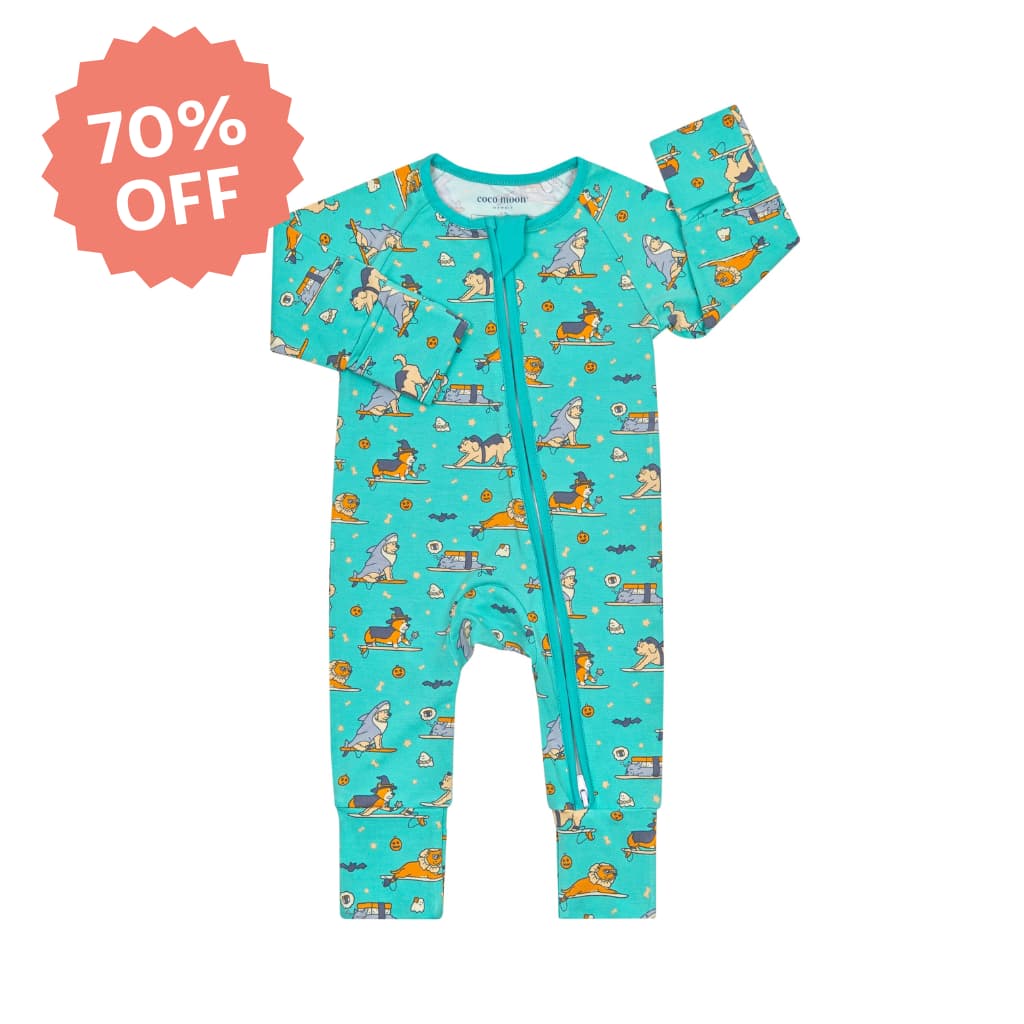 HOWL-oween Bamboo Coverall