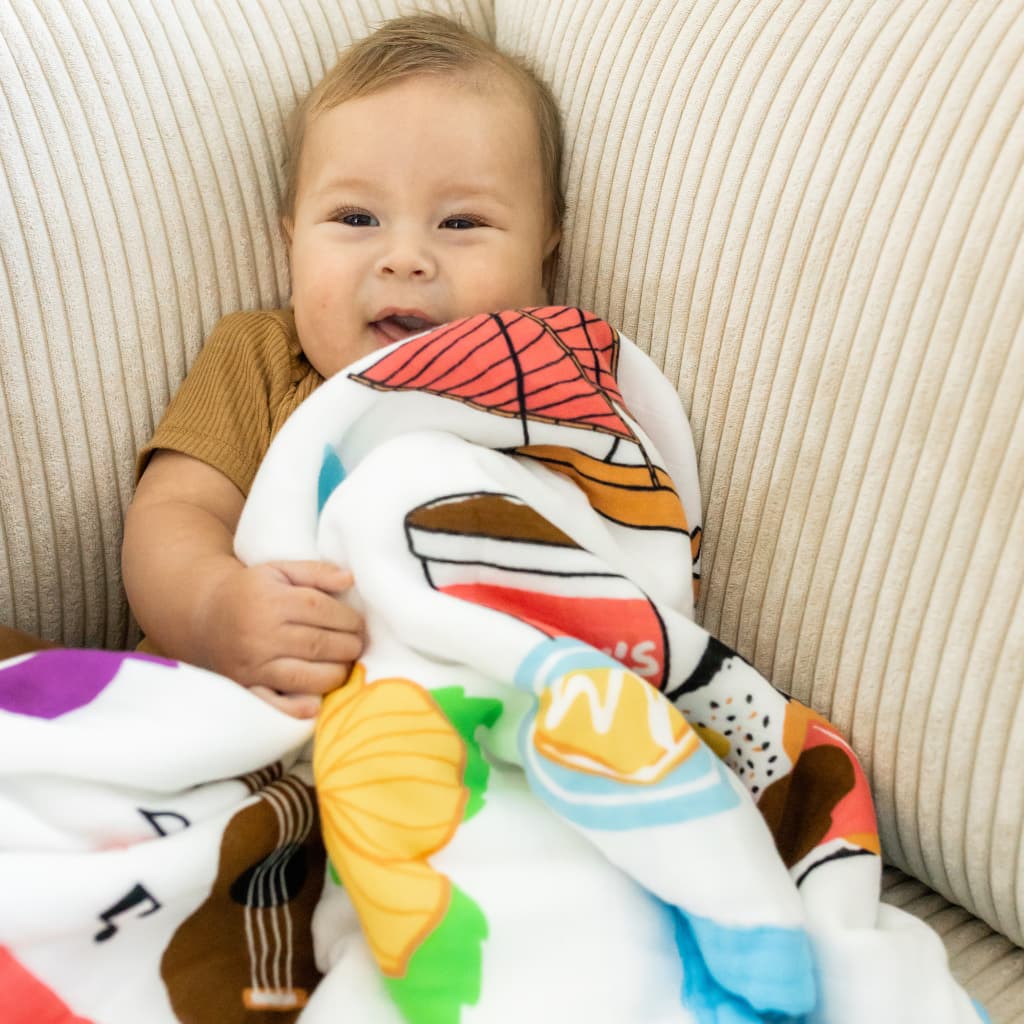 Hawaiʻi Kine ABCs Baby Quilt