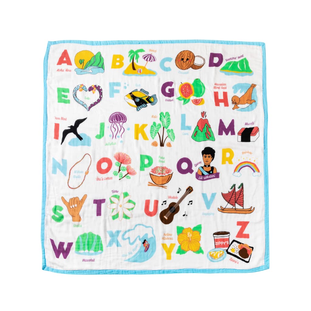 Hawaiʻi Kine ABCs Baby Quilt