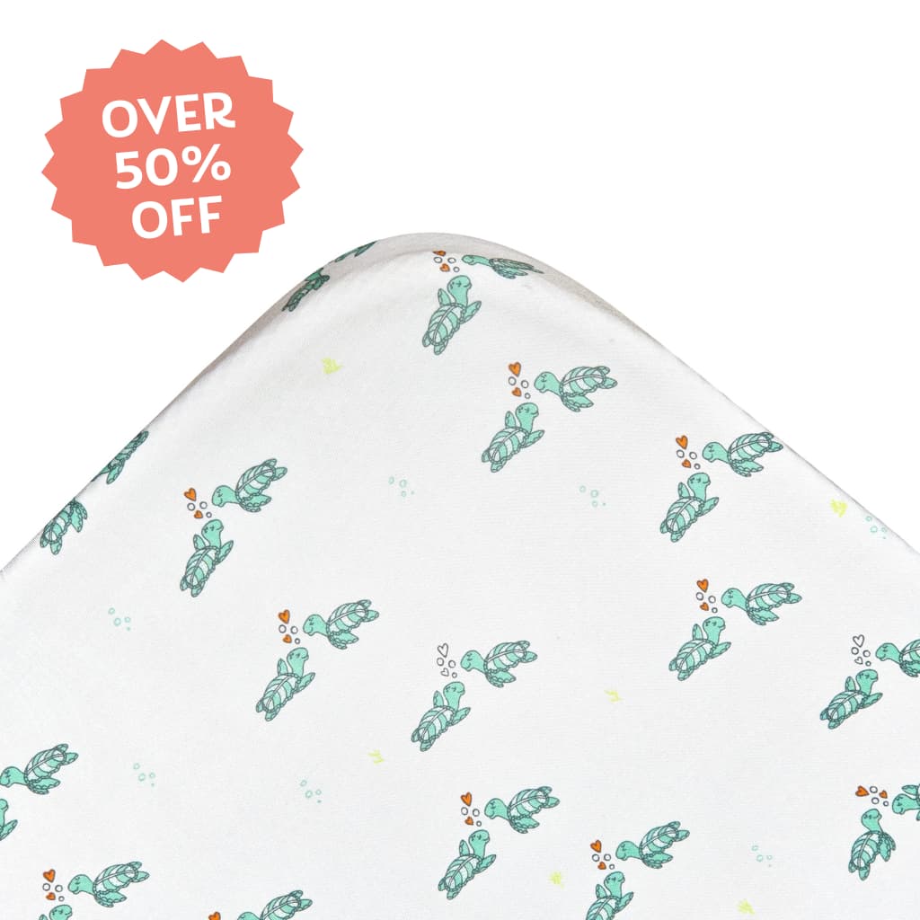 Honu Honi Bamboo Crib Sheet