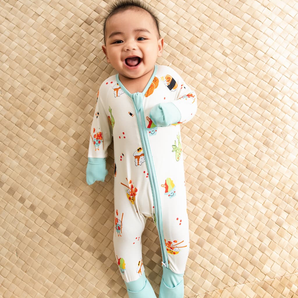 Island Mixed Plate Bamboo Coverall
