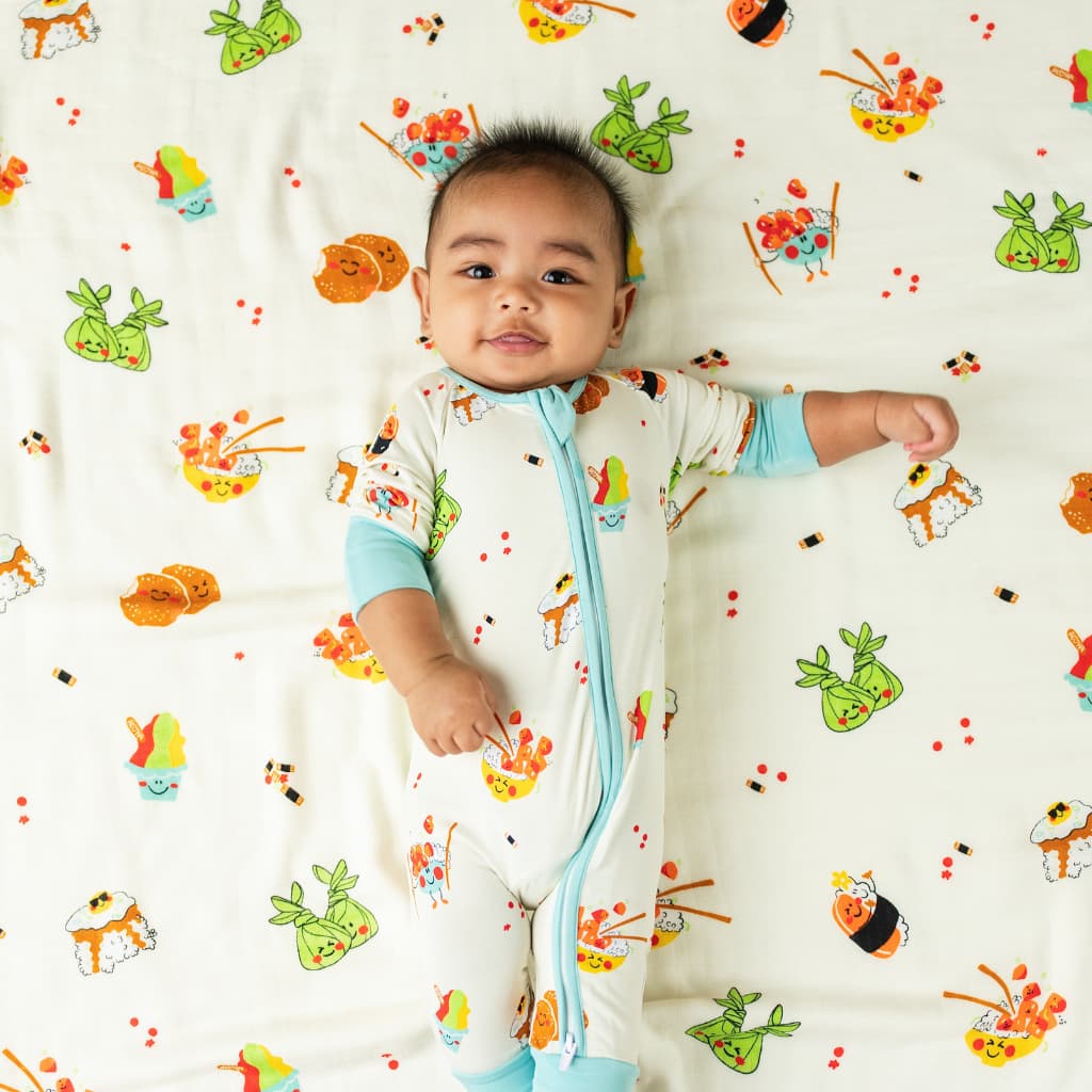 Island Mixed Plate Bamboo Coverall