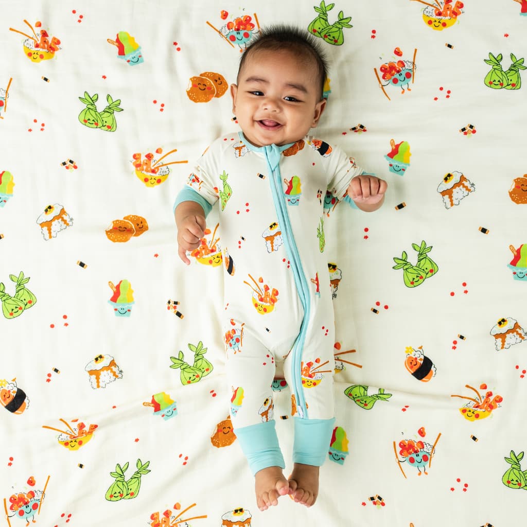 Island Mixed Plate Baby Quilt