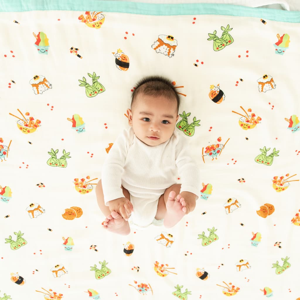 Island Mixed Plate Baby Quilt